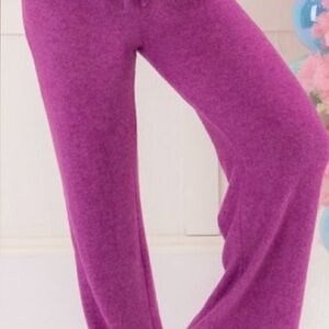 Vibrant Purple ladies Joggers